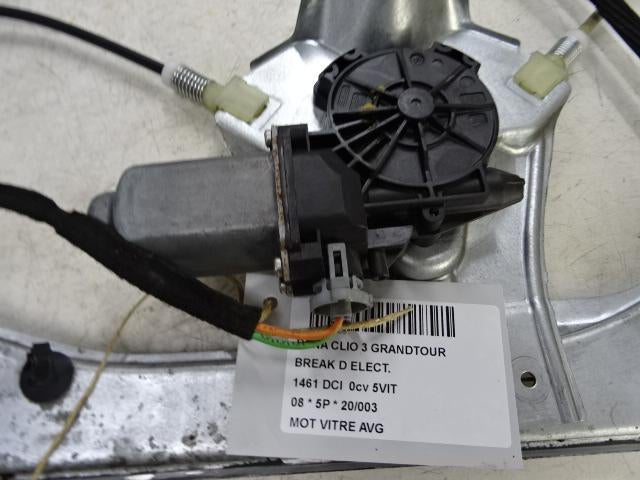 MOTEUR LEVE VITRE ELECTRIQUE AVANT GAUCHE Renault (400860F), Utilisé, Gauche, Renault