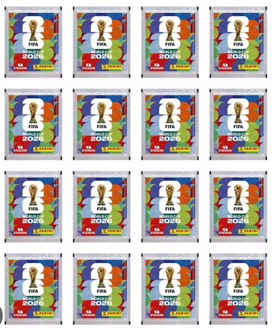 Ruilen of verkopen panini stickers wk 2026, Ophalen, Nieuw, Sport