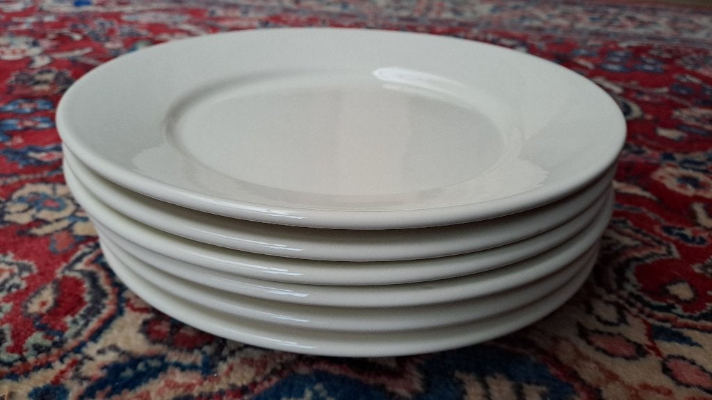 6 GROTE BORDEN BEIGE, Ophalen, Bord(en)