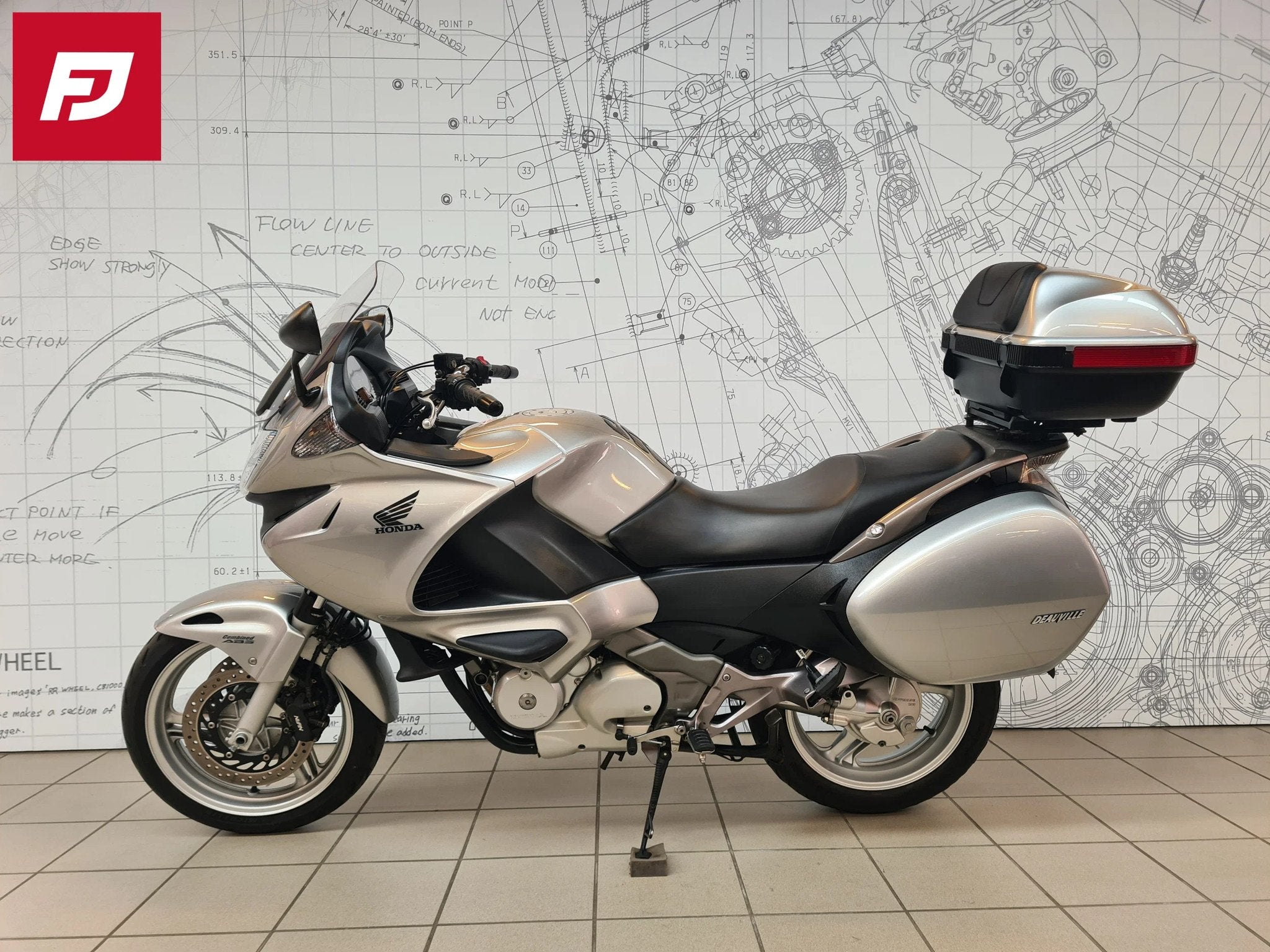 Honda NT 700 Deauville (bj 2012), Motoren, Motoren | Honda, 700 cc, Bedrijf, Meer dan 35 kW, Overig