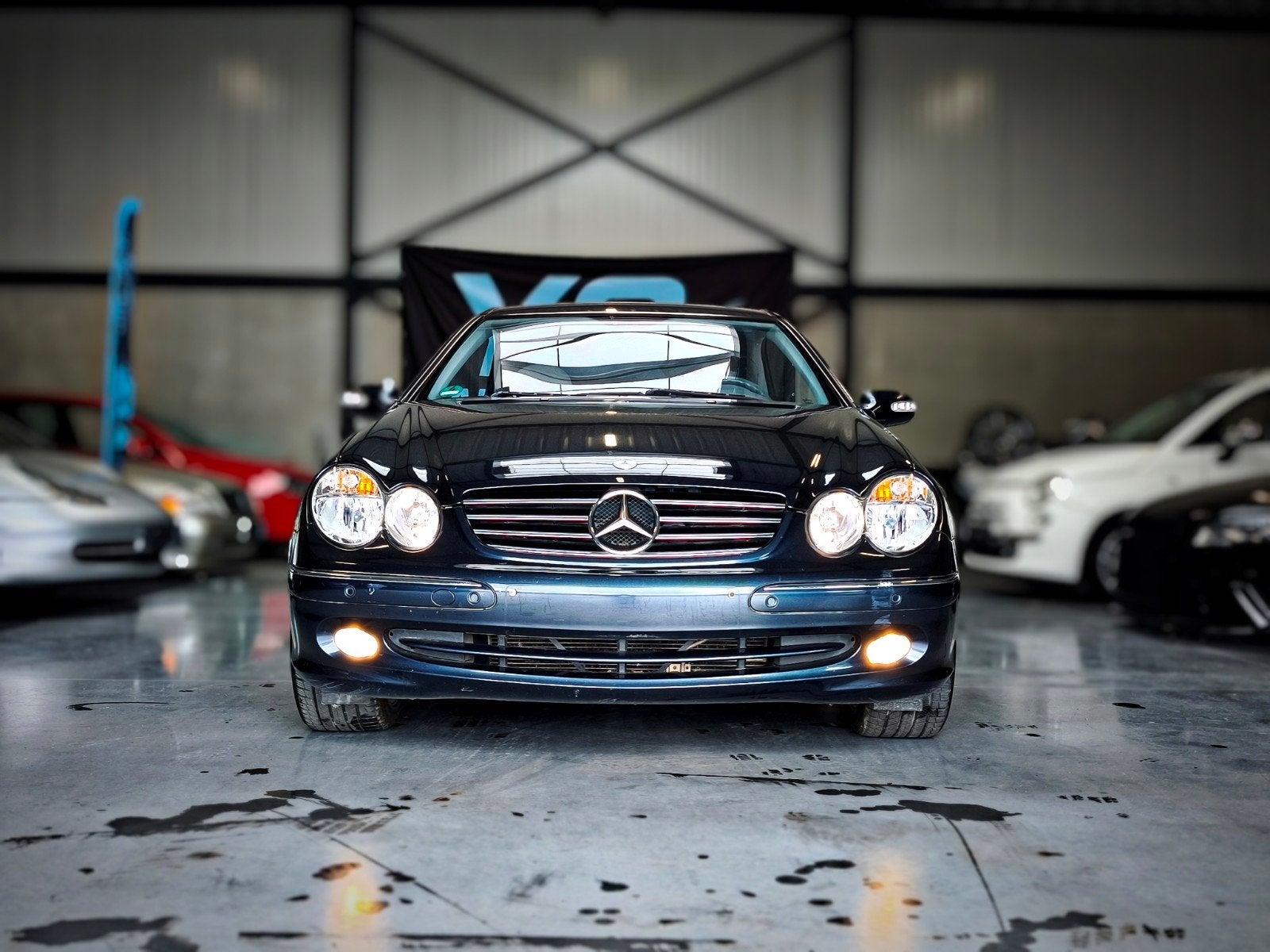 mercedes-benz clk240i automaat avantgarde coupe, Automaat, Dealer onderhouden, Achterwielaandrijving, Beige