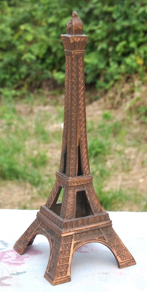 tour Eifel en laiton de 22 cm, Enlèvement ou Envoi, Utilisé
