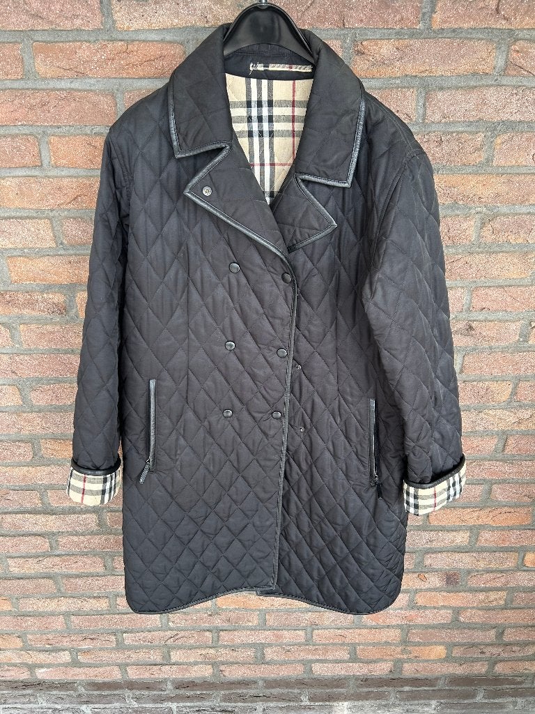 burberry winterjas zwart, Ophalen, Zwart, Maat 42/44 (L), Burberry