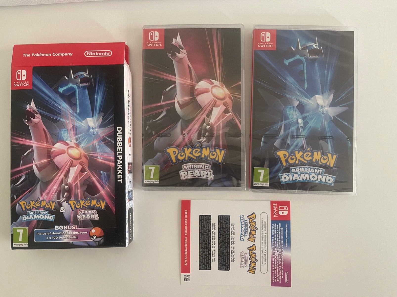 Pokemon Diamant et Perle Nintendo Switch Dual Pack Neuf, Consoles de jeu & Jeux vidéo, Enlèvement, Neuf