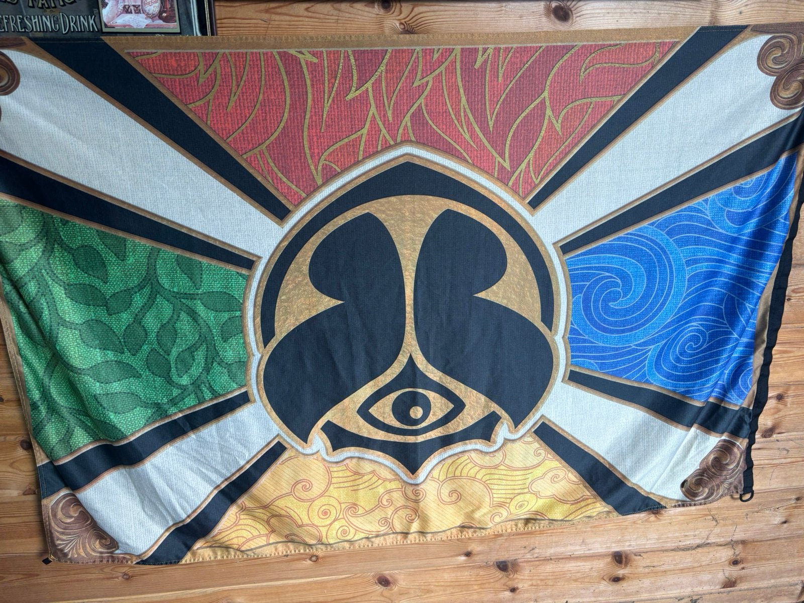 Vlag Tomorrowland, Divers, Drapeaux & Banderoles, Enlèvement, Comme neuf
