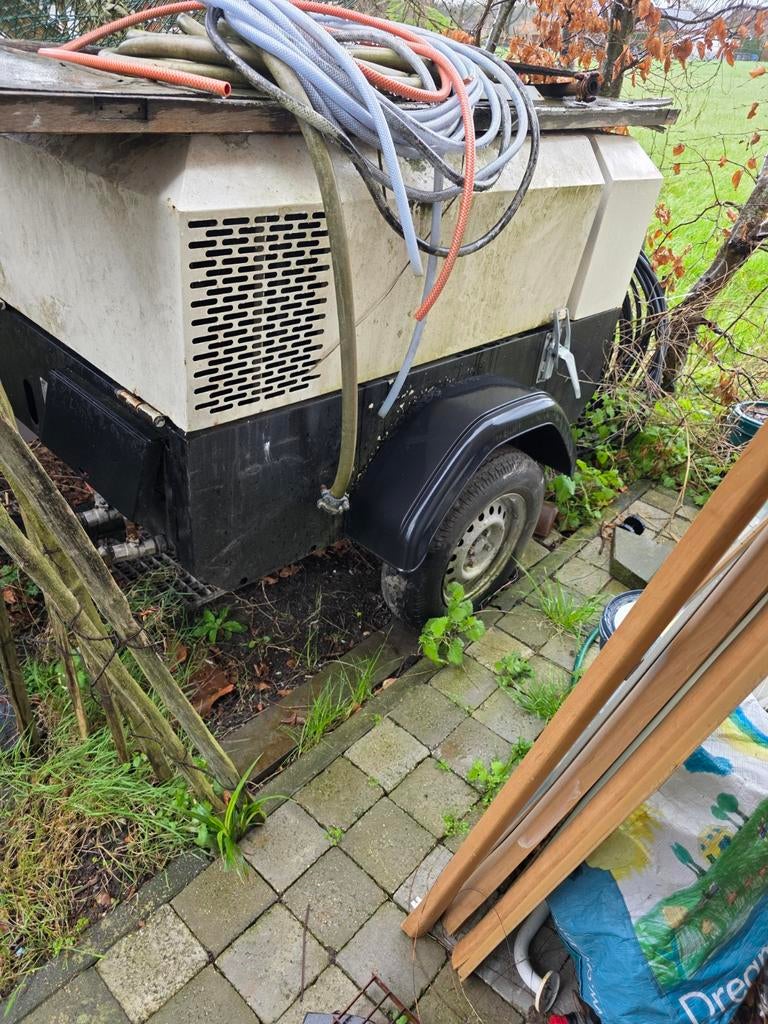 Compressor ingersoll rand.., Doe-het-zelf en Bouw, Ophalen