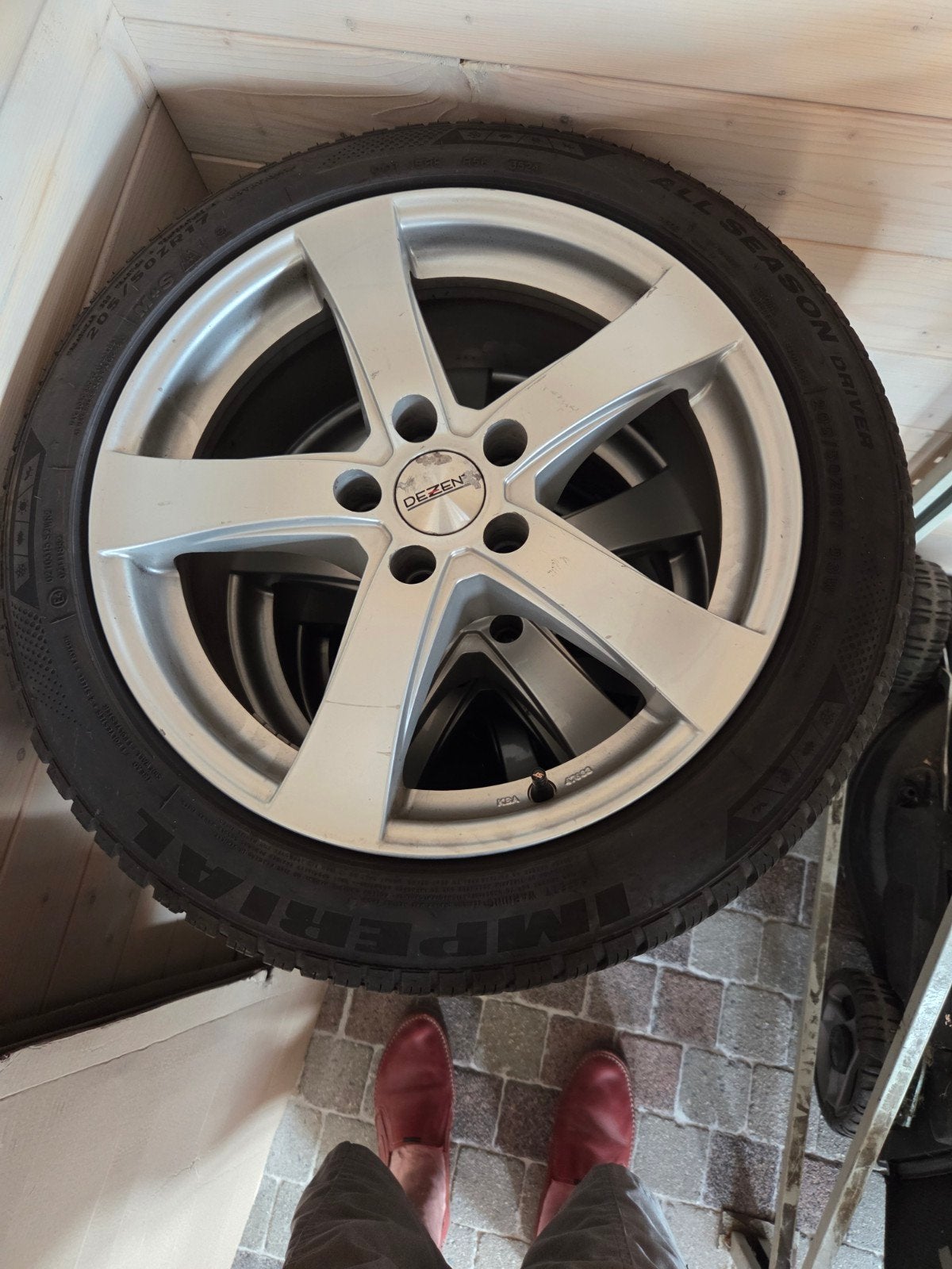 autobanden, Ophalen, Gebruikt, 17 inch, 205 mm