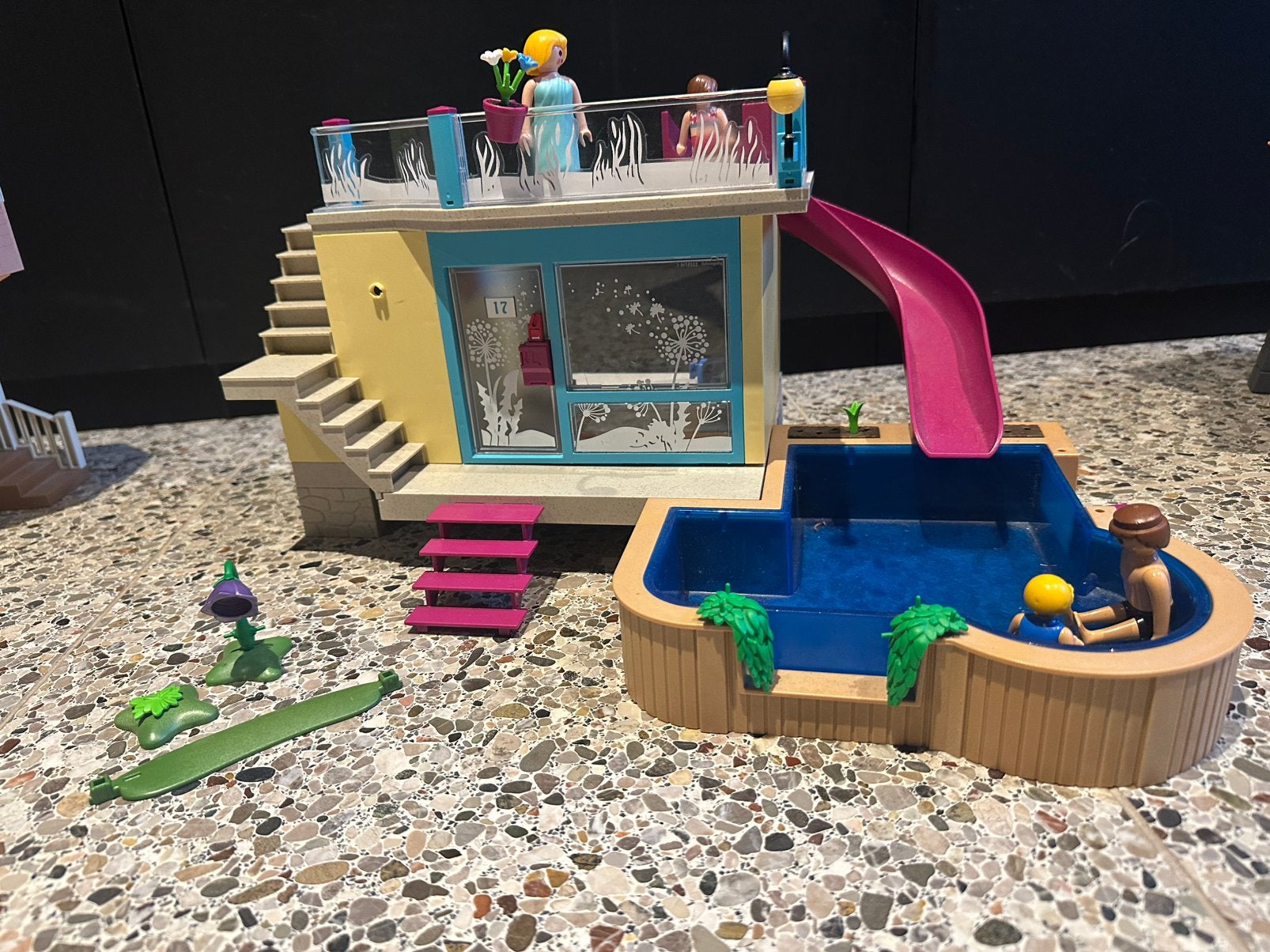 Playmobilset “poolhouse”, Ophalen, Gebruikt, Gebouw, Complete set