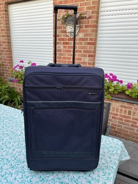 Reiskoffer - Trolley DELSEY, Ophalen, Zo goed als nieuw, Overige materialen, Wieltjes