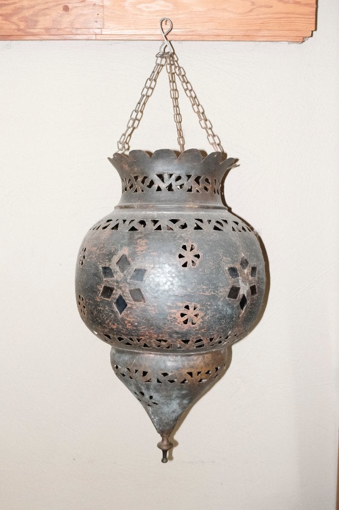 Lanterne marocaine suspendue, Maison & Meubles, Suspension, 35 cm, Enlèvement, Utilisé