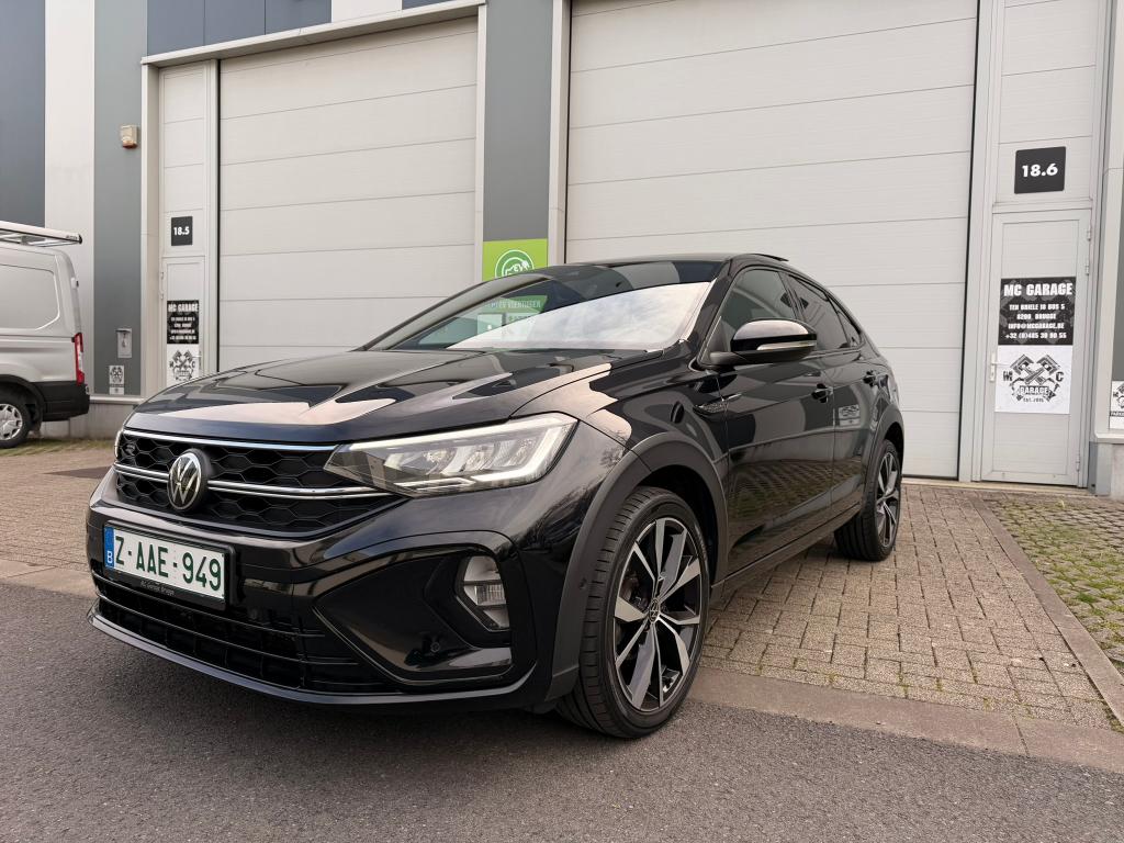 Volkswagen Taigo R-Line Business, Auto's, Volkswagen, Dealer onderhouden, Stof, Zwart, Zwart