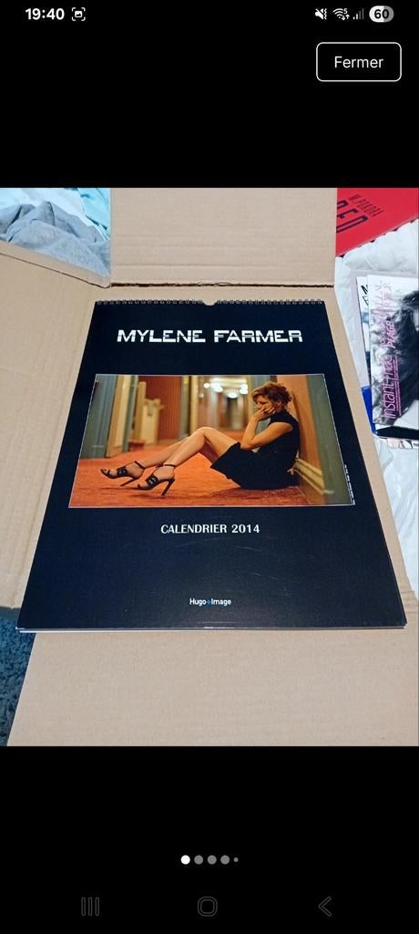 Calendrier mylène farmer 2014, Divers, Calendriers, Enlèvement, Calendrier annuel, Neuf