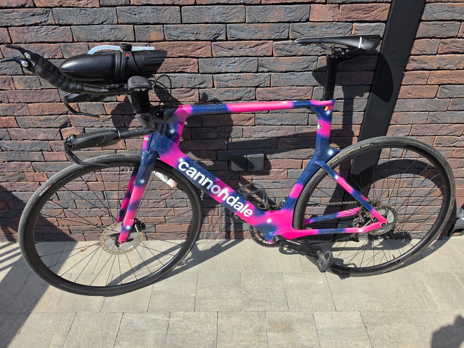 Triatlon tijdritfiets Cannondale Superslice, Fietsen en Brommers, Ophalen, Gebruikt, 10 tot 15 versnellingen, Overige merken