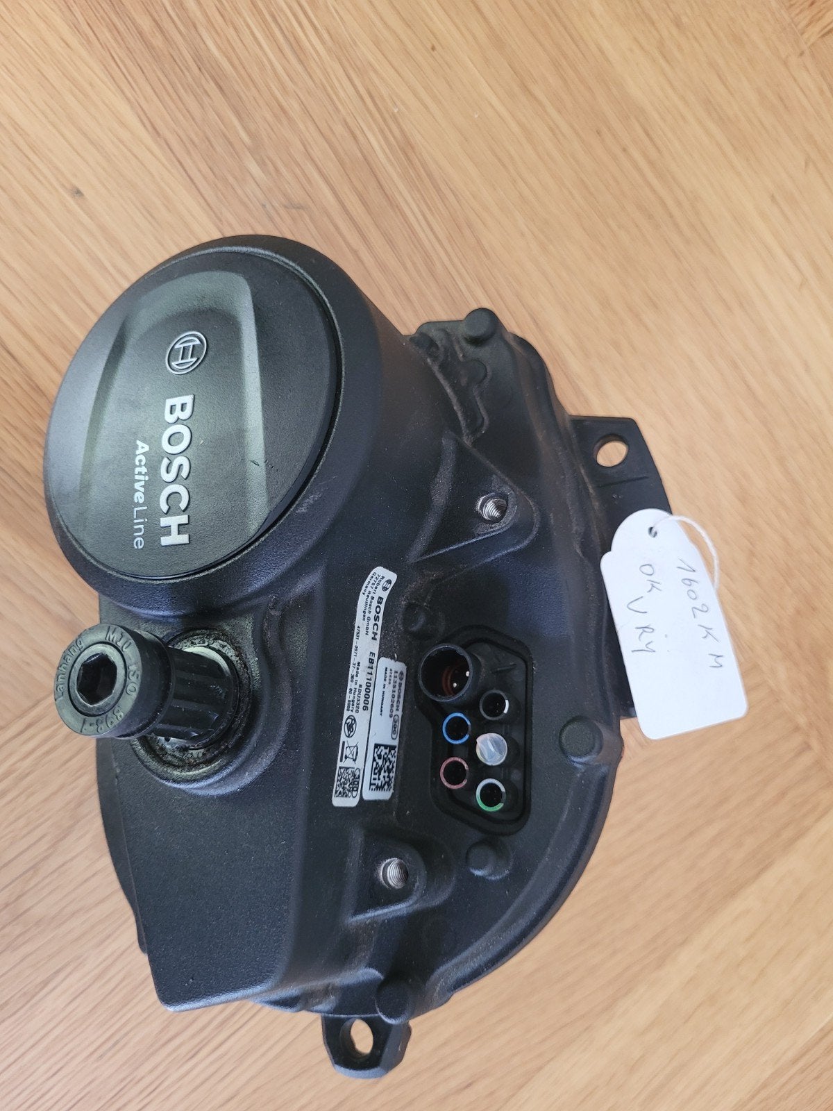 Bosch motor smart met 1600km, Ophalen
