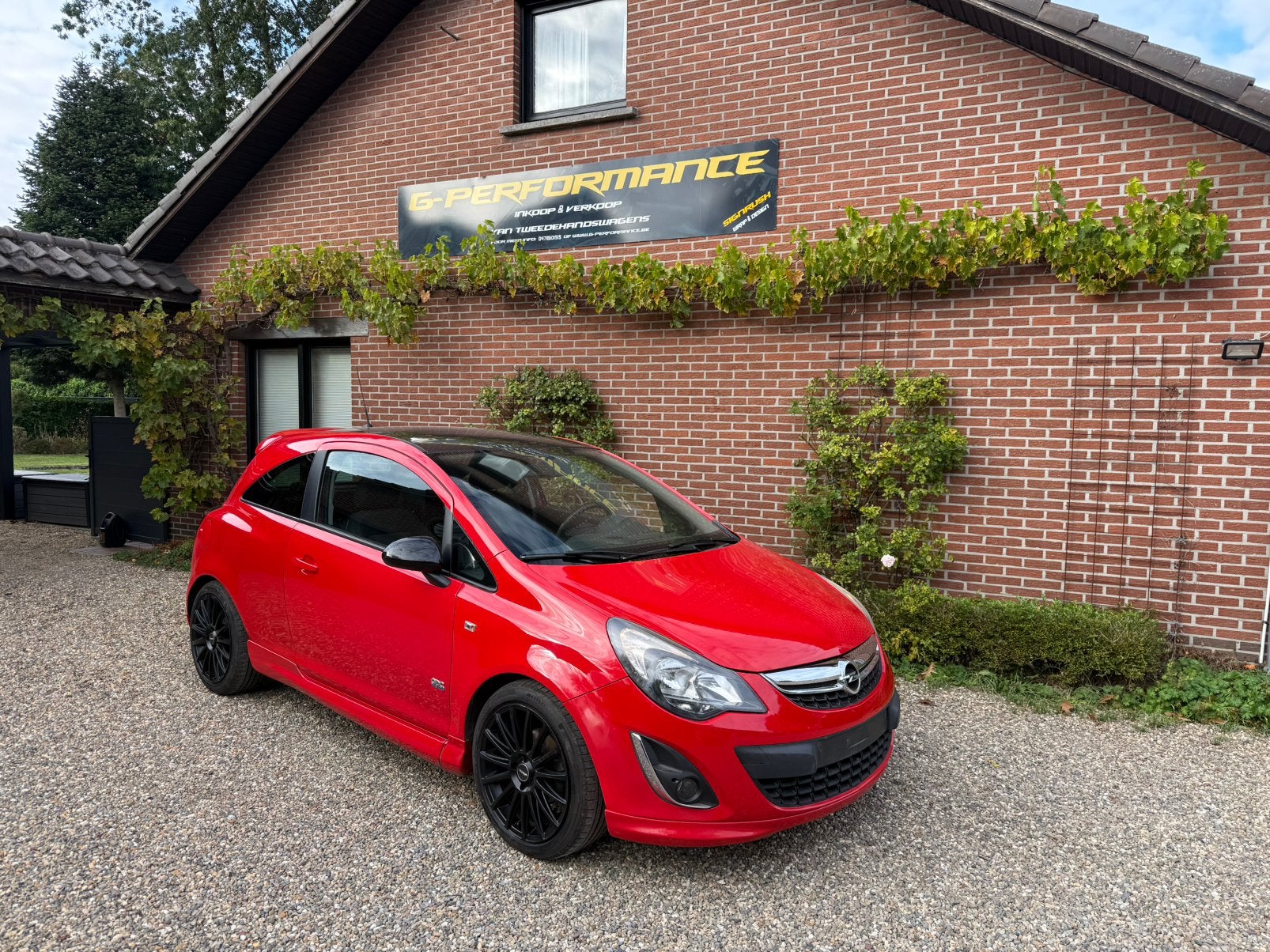 Opel corsa d opc line black edition, Auto's, Voorwielaandrijving, Euro 5, Stof, 4 cilinders