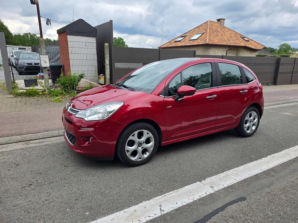 Citroën C3 C3 1.2 VTi Exclusive 1EIG IN ZEER GOEDE STAAT, Rouge, Euro 5, Achat, Beige