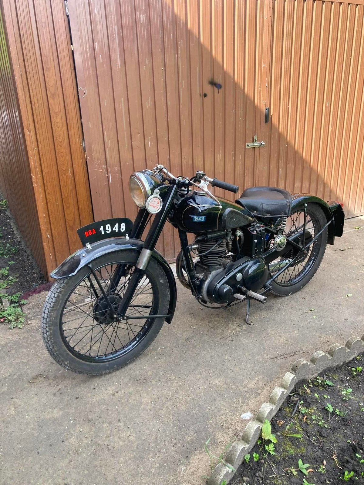 Bsa c11 1948, Motoren, Ophalen, 1 cilinder