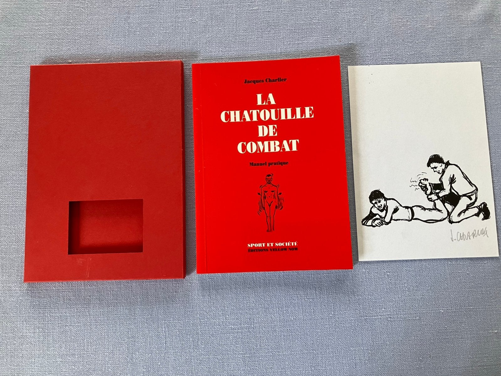Signe nr VII/XVI Jacques Charlier La chatouille de combat, Enlèvement ou Envoi, Comme neuf