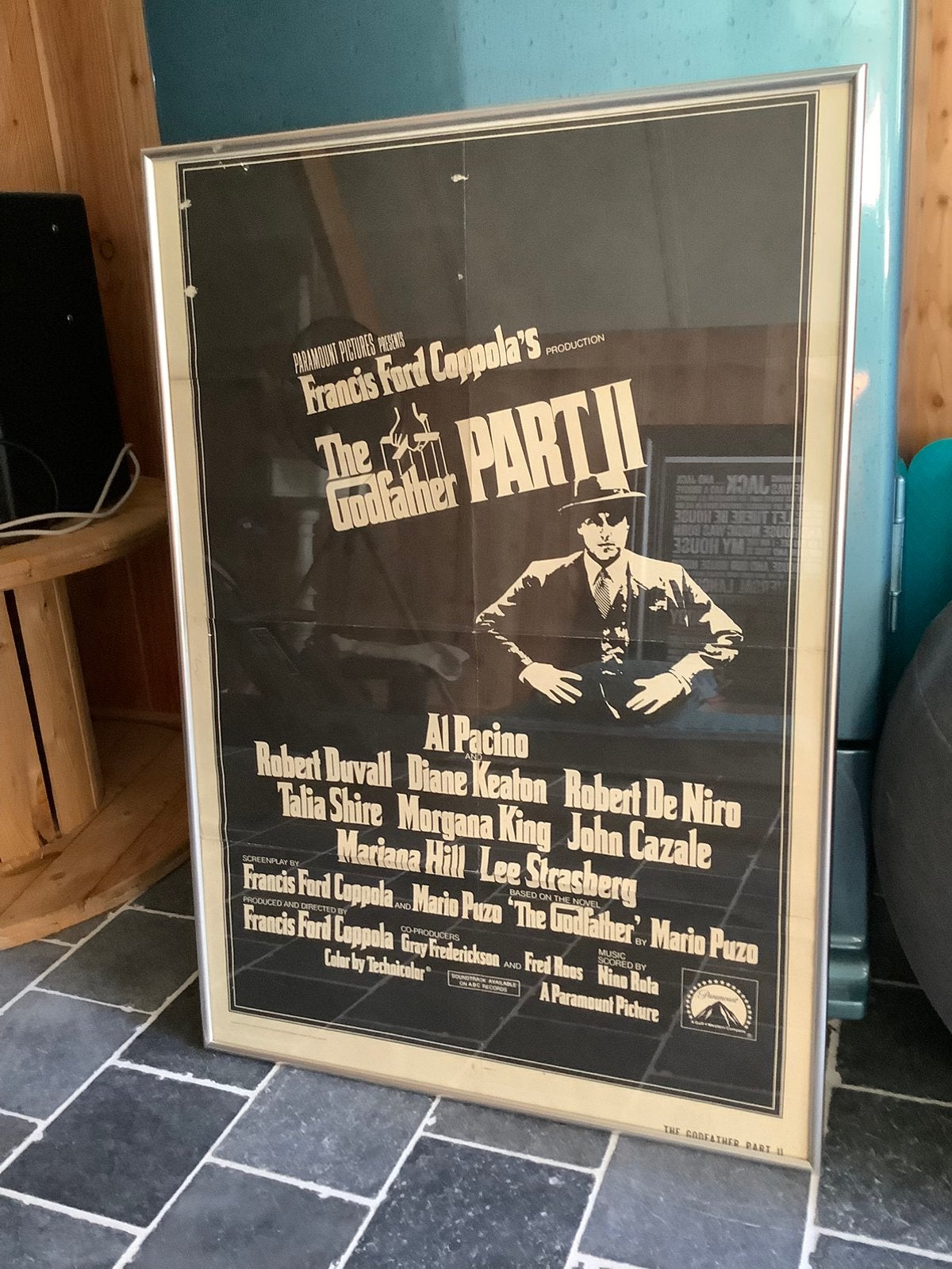 Originele cinema poster The Godfather part 2 1974, Verzamelen, Ophalen of Verzenden, Zo goed als nieuw