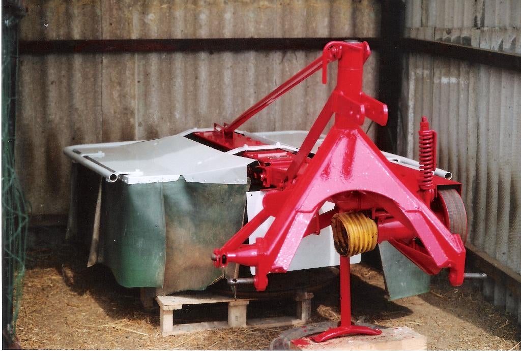 Faucheuse PZ ZWEEGERS CM 135, Enlèvement