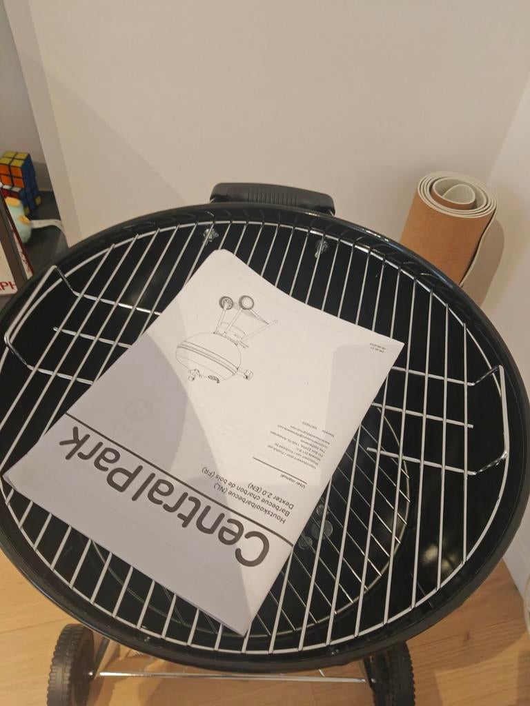 BBQ HOUTSKOOL SPLINTERNIEUW - NOOIT GEBRUIKT, Tuin en Terras, Ophalen