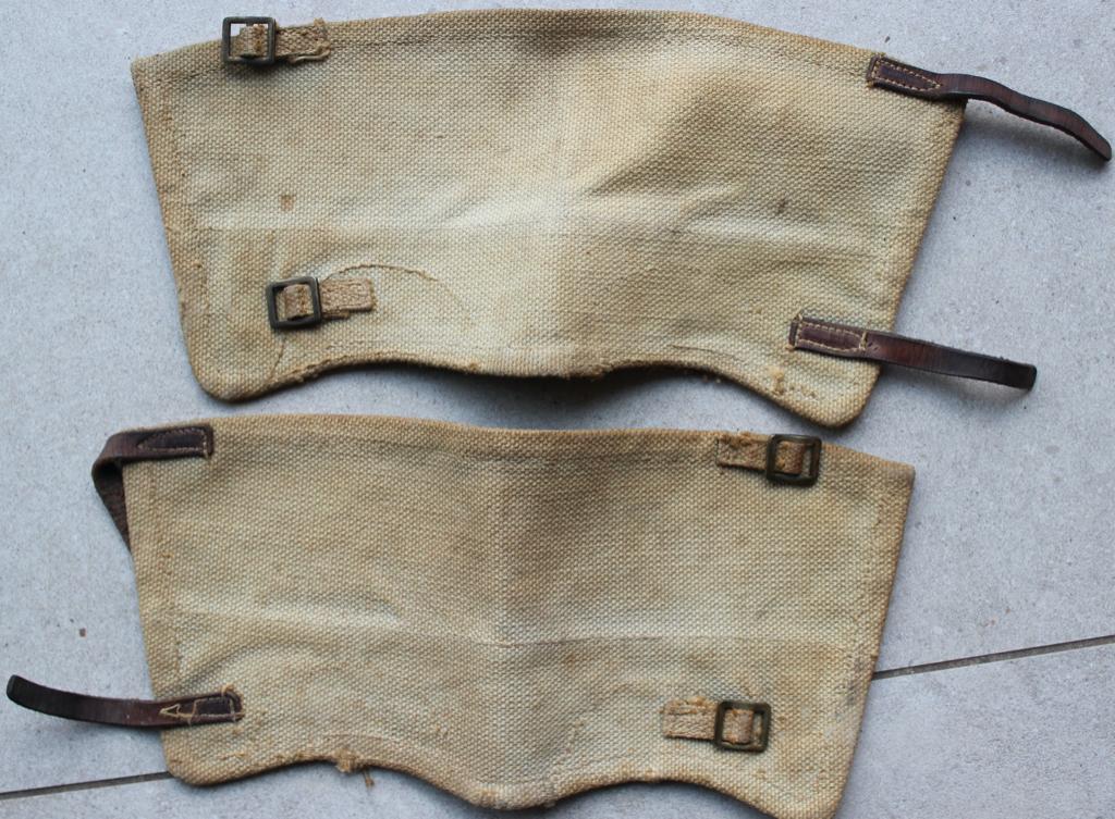 Guêtrons britanniques originaux Sangles cuir. Dans leur jus., Enlèvement ou Envoi, Armée de terre, Autres types