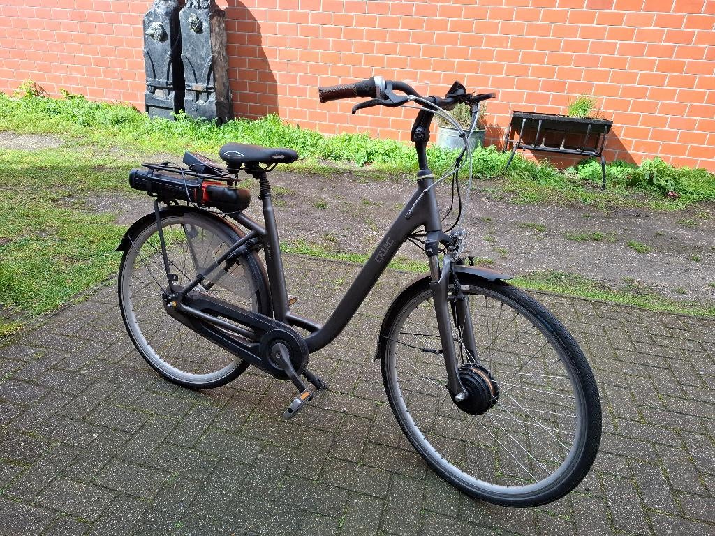 Electrische fietsen, zwart, QWIC Premium, Qwic, 50 km par batterie ou plus, Utilisé, Enlèvement