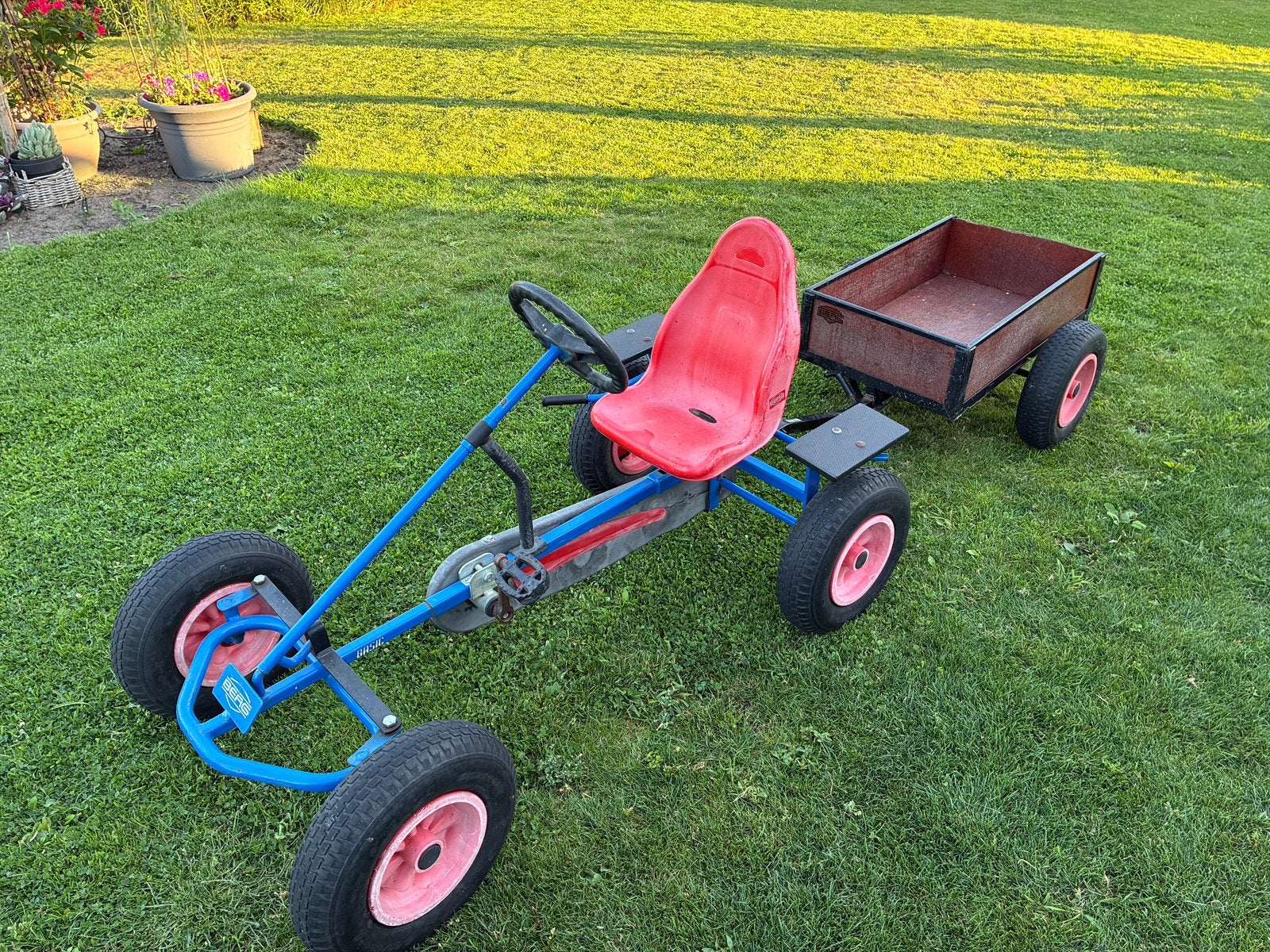 Gocart met kar, Enlèvement, Utilisé, Berg, Avec chariot ou remorque