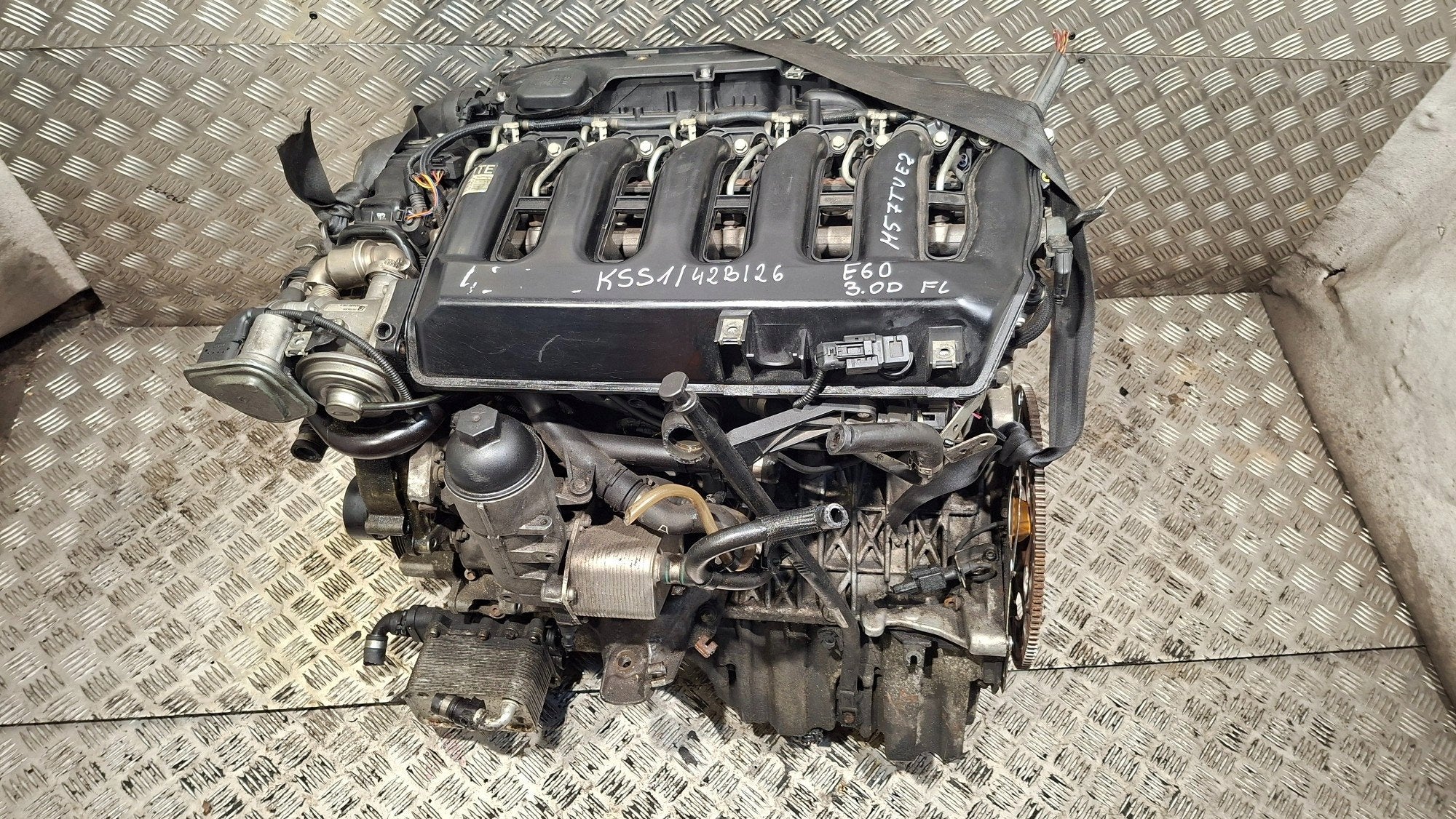 Moteur 306D3 Complet E92 E61 BMW E90 E91 E93 X5 E60 X6 X3, Verzenden, Gebruikt, Overige automerken