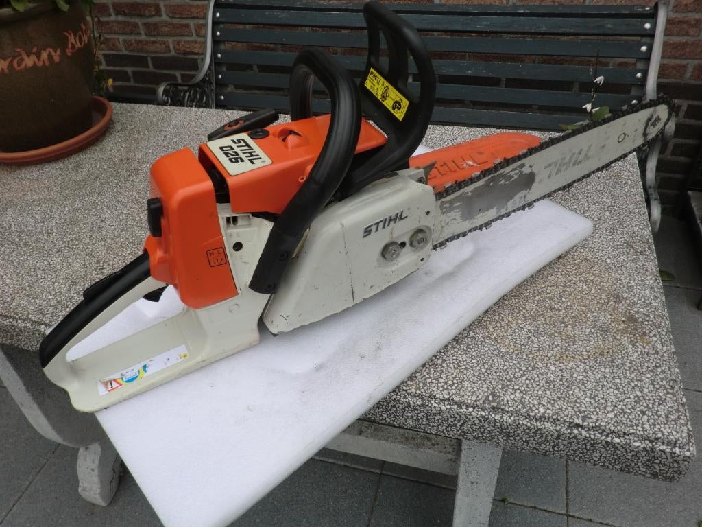 Stihl 026  MS260 kettingzaag nette staat, Jardin & Terrasse, Outils à main, Utilisé, Autres types, Enlèvement