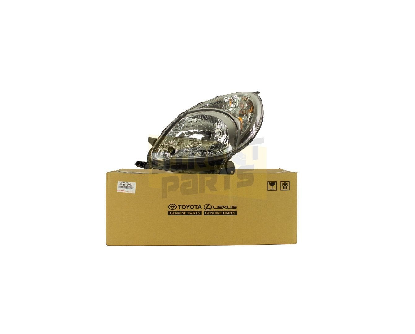 Toyota Yaris Verso (11/02-) Koplamp Rechts Origineel! 811105, Neuf, -, Toyota, -