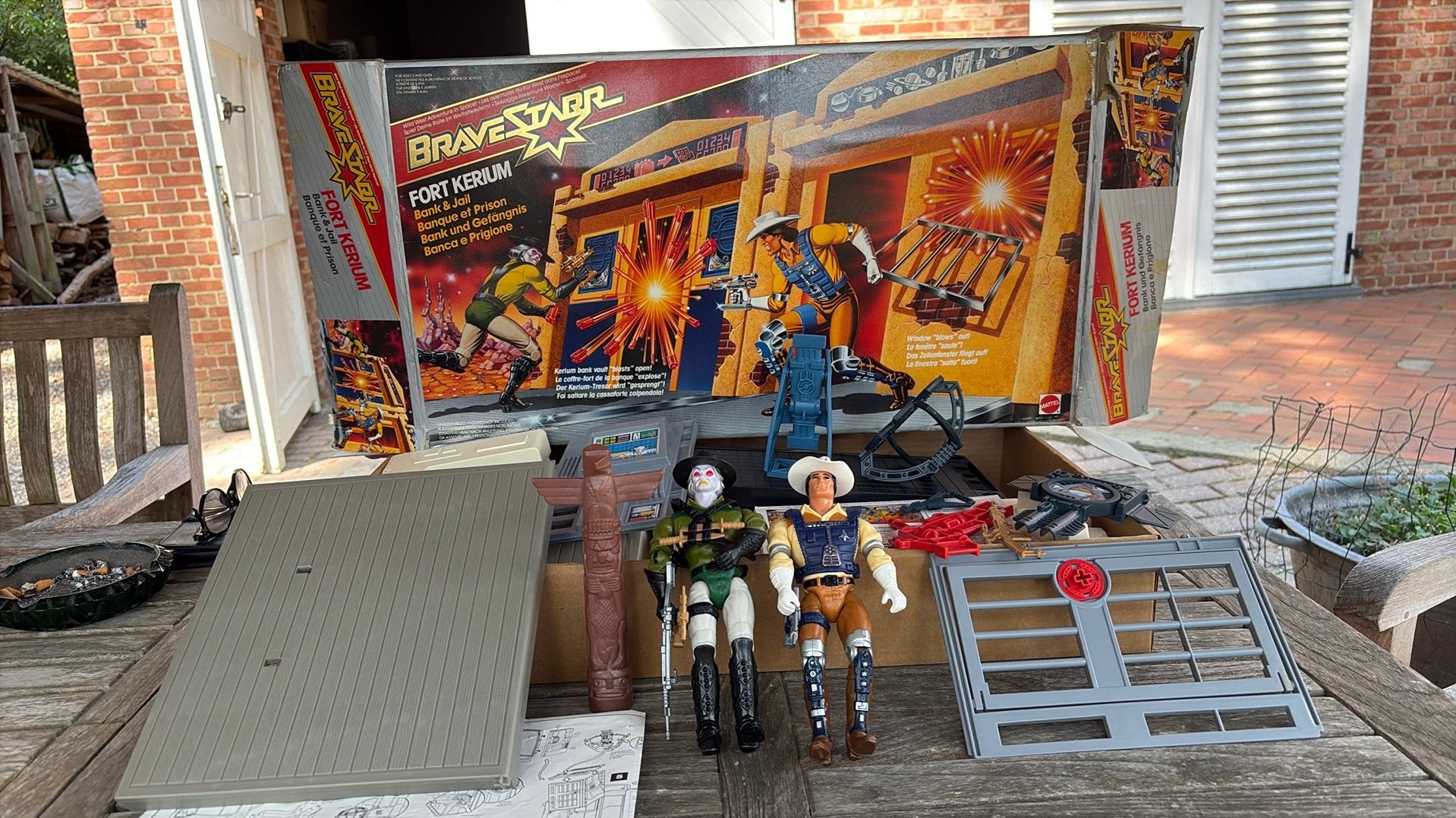 Vintage BraveStarr Fort Kerium Playset (Mattel 1986), Ophalen