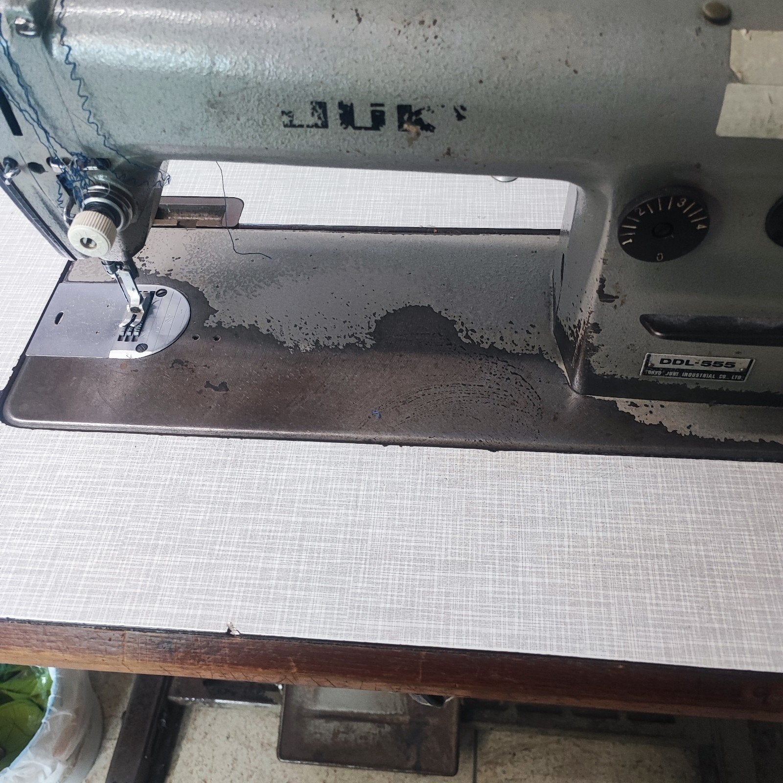 Naaimachine, Enlèvement, Utilisé