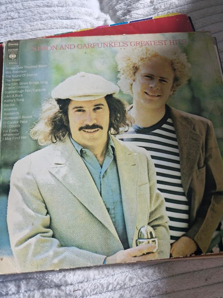 Vinyle Simon and Garfunkel, Ophalen