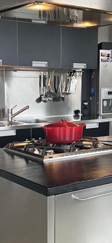 Smeg gaskookplaat inox rvs, Ophalen of Verzenden, Zo goed als nieuw