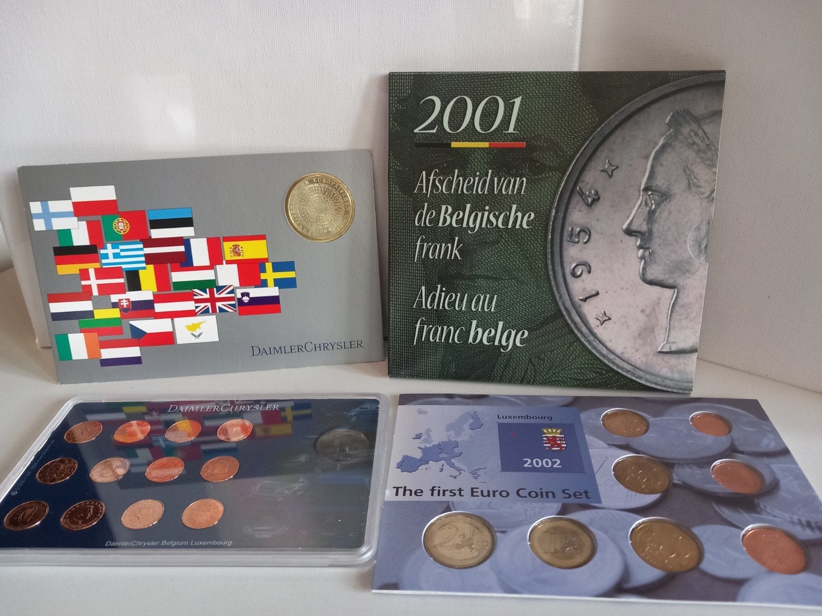 belle collection de jeux de pièces 2001/2002 complètement in, Enlèvement ou Envoi, Belgique