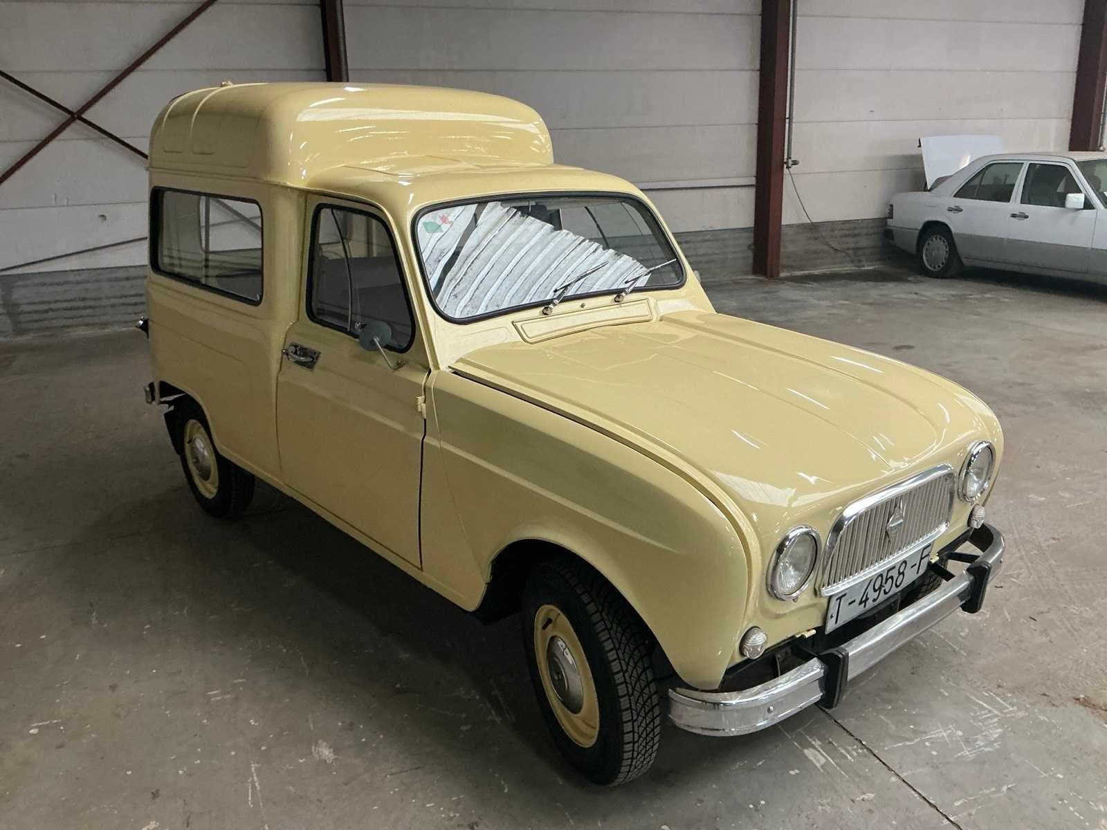 1977 Renault R4F Oldtimer, Auto's, Renault, Bedrijf, Handgeschakeld, Overige carrosserie