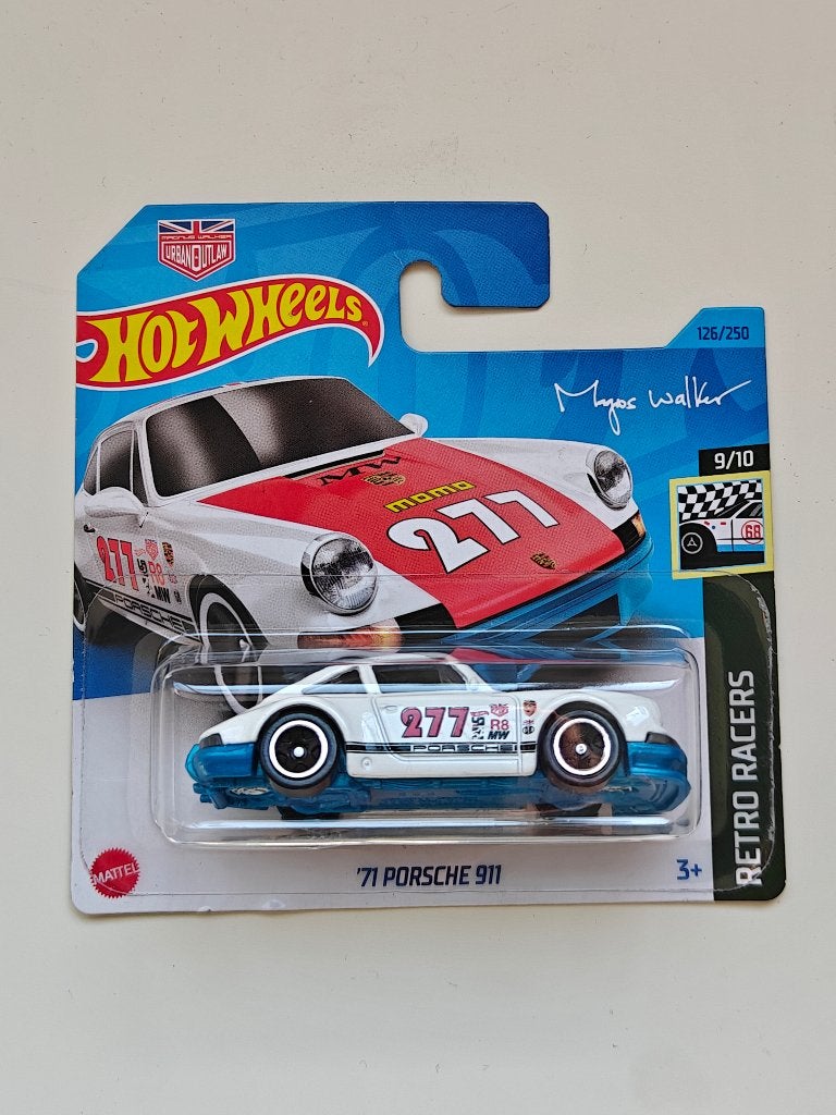 Hot Wheels '71 Porsche 911 Magnus Walker Retro Racers, Hobby en Vrije tijd, Ophalen of Verzenden, Gebruikt, Auto