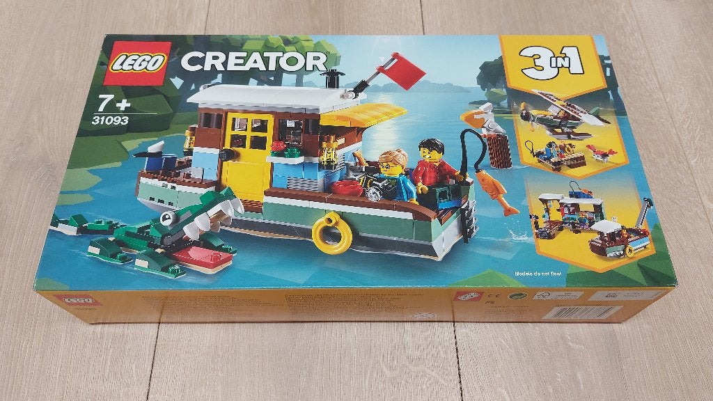 LEGO Creator 3in1 - 31093 - Riverside Houseboat - Sealed, Lego, Nieuw, Ophalen of Verzenden, Compleet