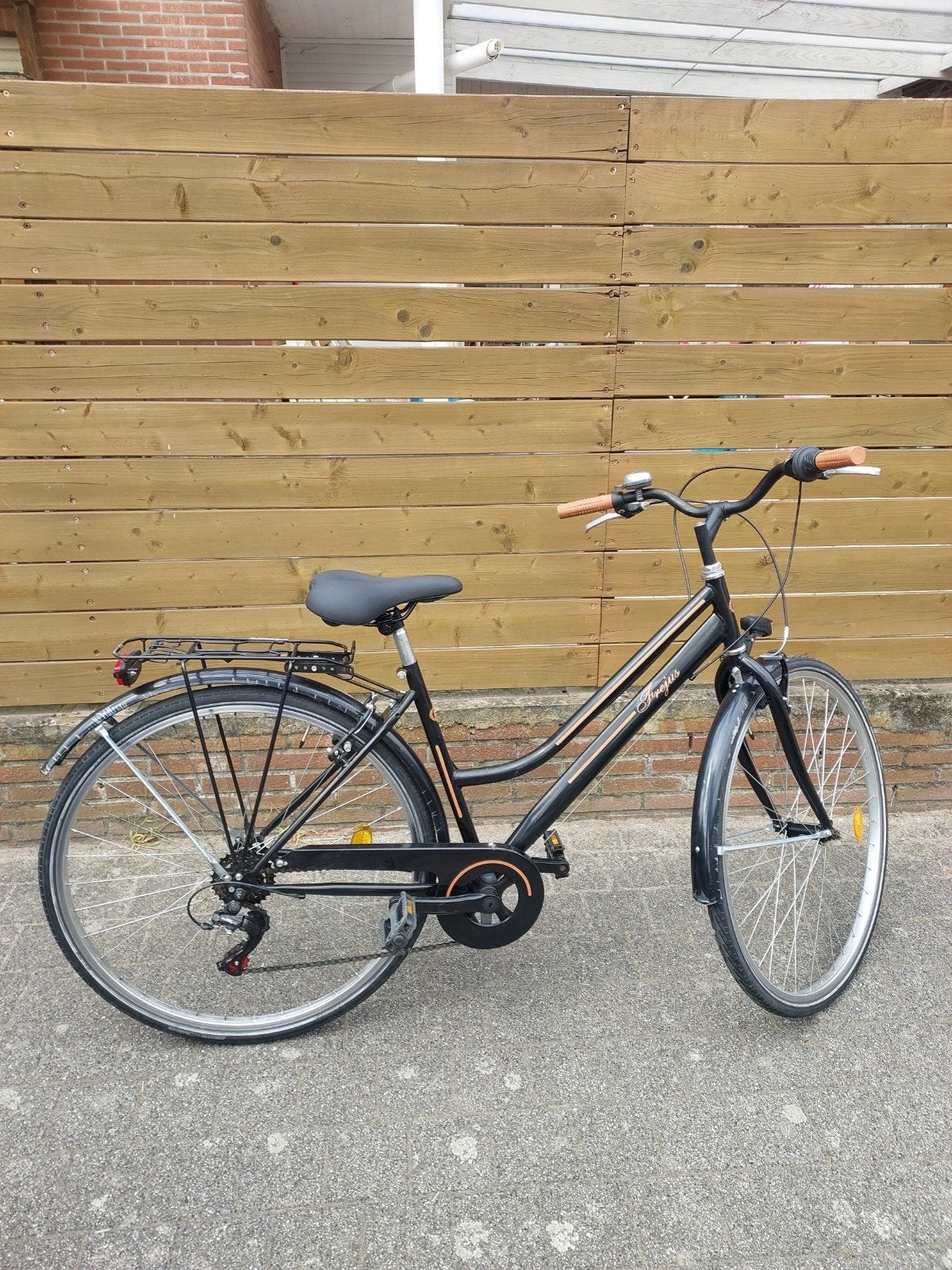 damesfiets zwart, Ophalen, Versnellingen
