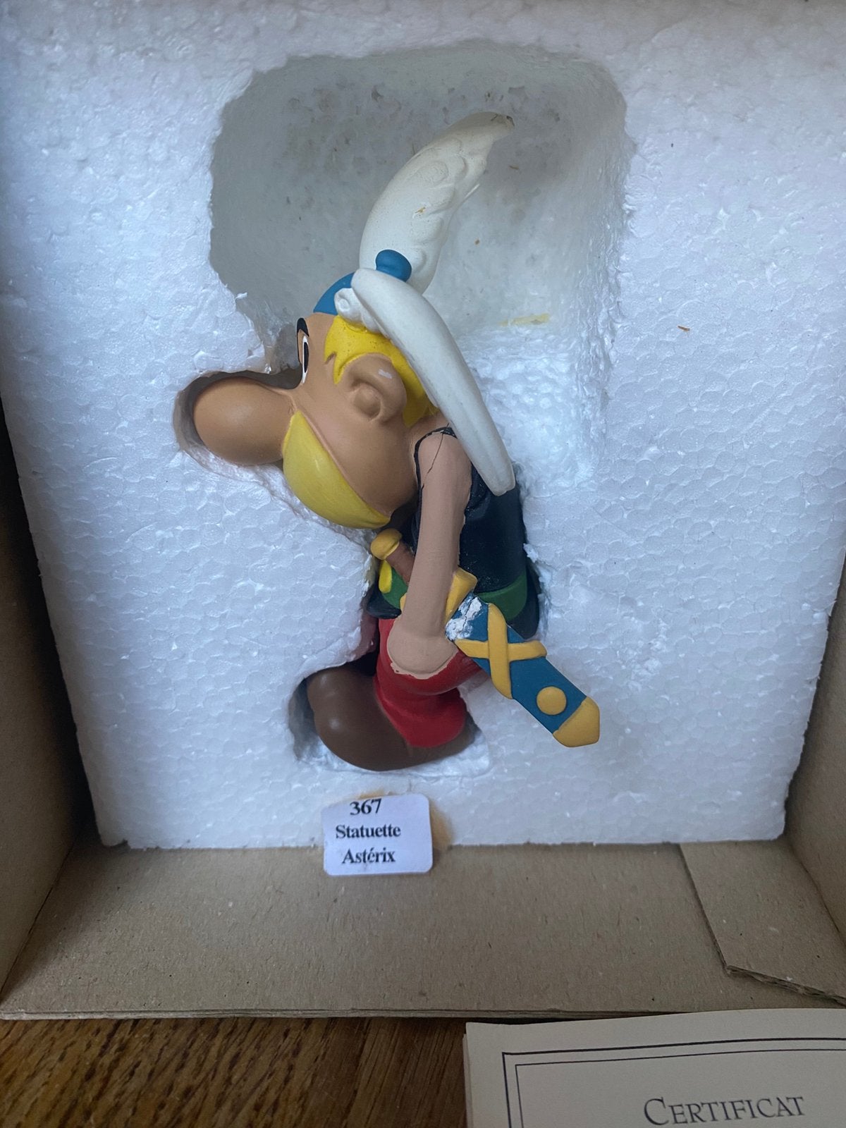 Figurine ASTÉRIX leblon-Delienne, Collections, Enlèvement, Utilisé