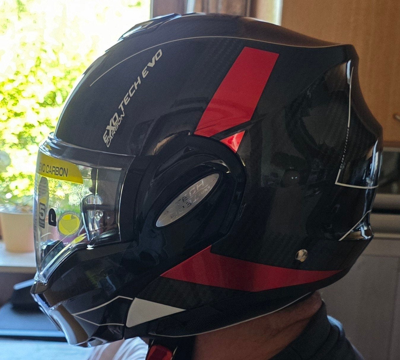casque scorpion carbon evo cad L, Motos, Autres marques, Femmes, Autres types, Enlèvement