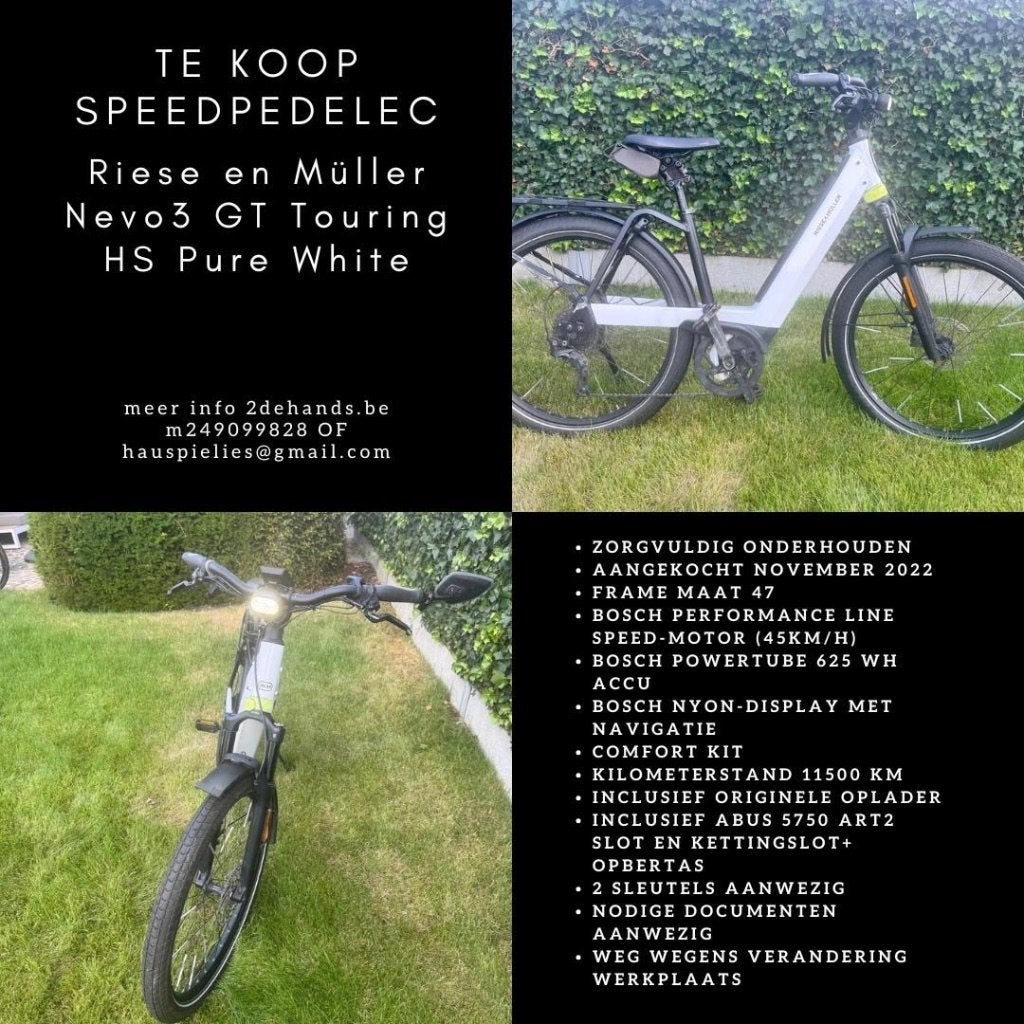 Met spijt neemt m’n dochter afscheid van haar speedpedalec, Gebruikt, 47 tot 50 cm, Versnellingen, Ophalen