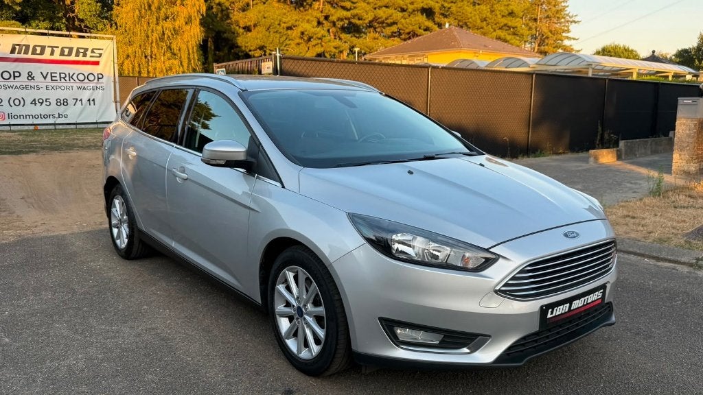 Ford Focus 1.6 Tdci | Titanium - Cruise Controle |, Stof, Zwart, 4 cilinders, Bedrijf