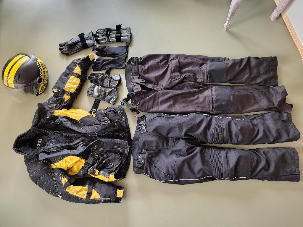 Vêtements de moto, Enlèvement, Seconde main, Autres types