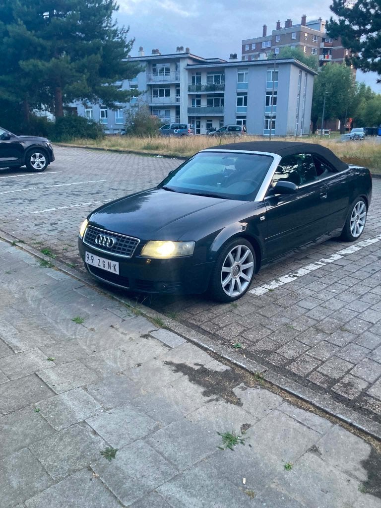 audi A4 cabrio, Auto's, Audi, Automaat, Zwart, Cabriolet, A4
