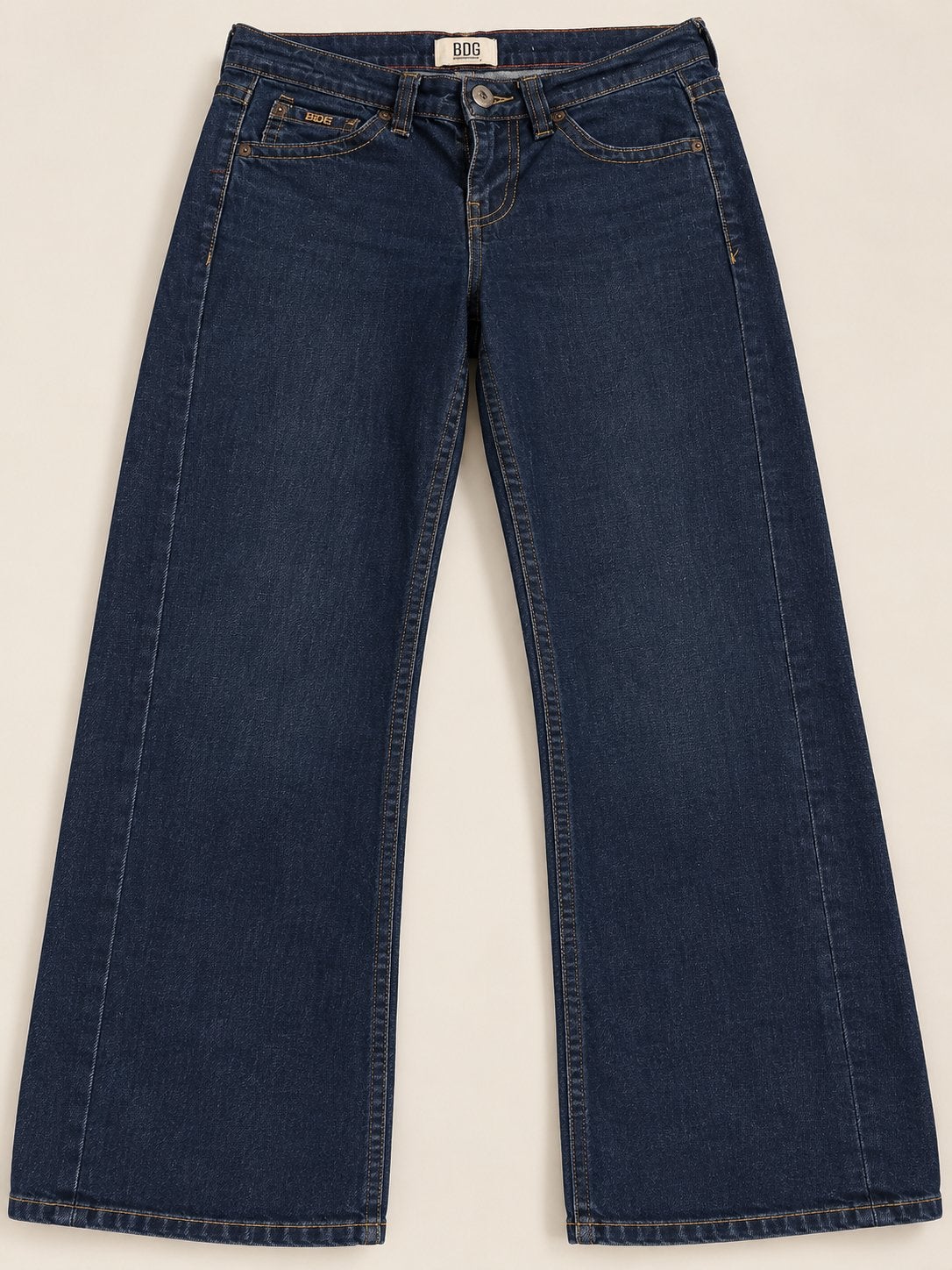 BDG Urban Outfitters Wide Leg Jeans - Donkerblauw, Ophalen of Verzenden, Zo goed als nieuw