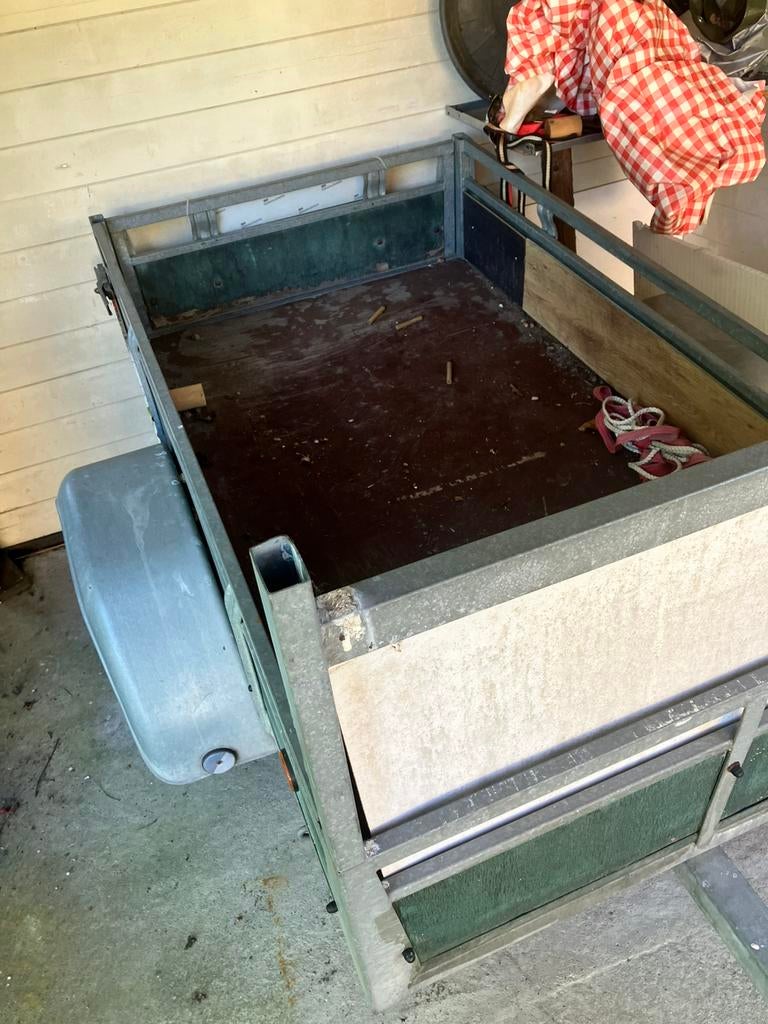 Aanhangwagen 750 kg ongeremd, Auto diversen, Aanhangers en Bagagewagens, Ophalen, Gebruikt