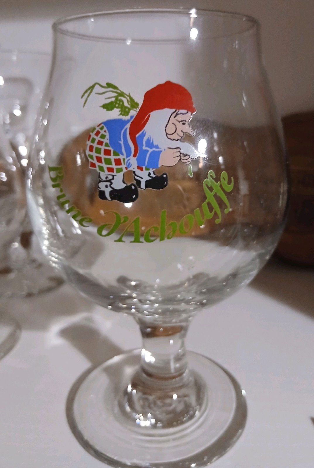 la chouffe, Ophalen
