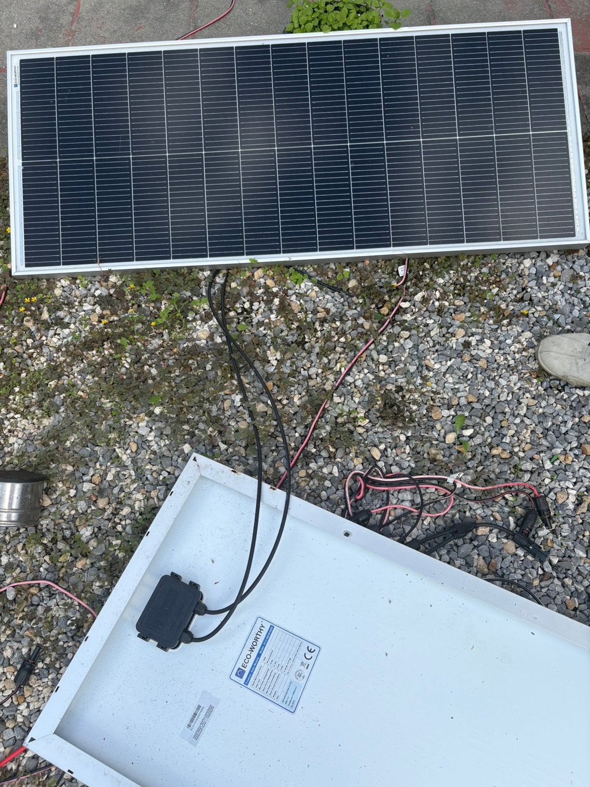 4 panneaux solaires 100w pièce, Enlèvement, Comme neuf